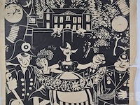 Vintage affiche - afbeelding 4 van  5