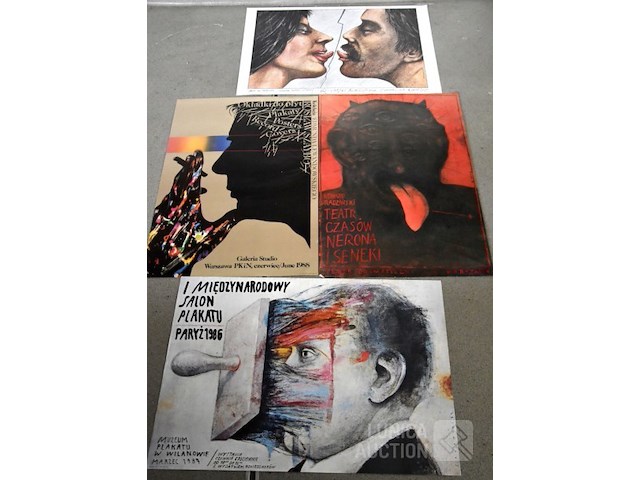 Vintage affiches theater - afbeelding 1 van  7