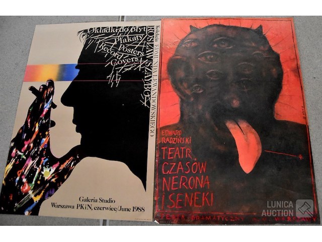 Vintage affiches theater - afbeelding 5 van  7