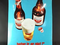 Vintage amstel bier reclamebord - afbeelding 2 van  7