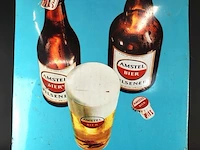 Vintage amstel bier reclamebord - afbeelding 3 van  7