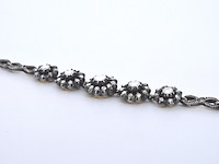Vintage armband met natuurlijke diamanten - afbeelding 5 van  7