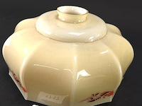 Vintage art deco glazen lampenkap, uit de jaren 30-40 - afbeelding 1 van  5