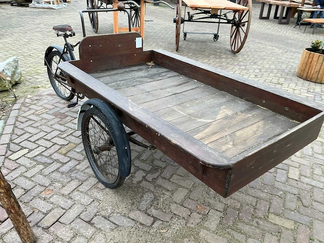 Vintage bakfiets - afbeelding 8 van  17