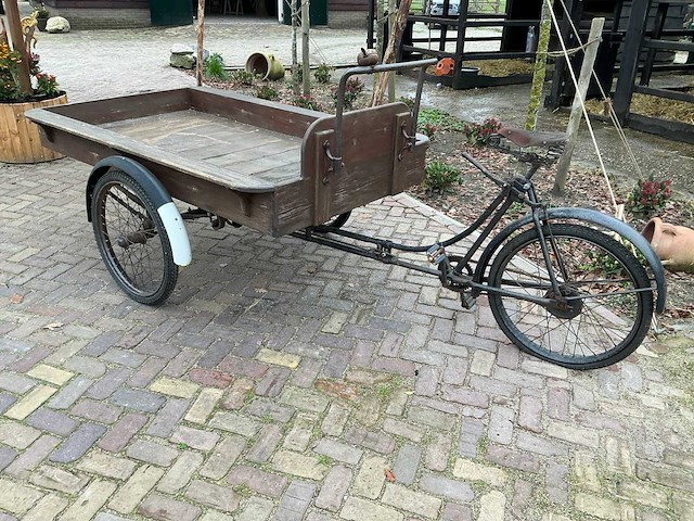 Vintage bakfiets - afbeelding 11 van  17