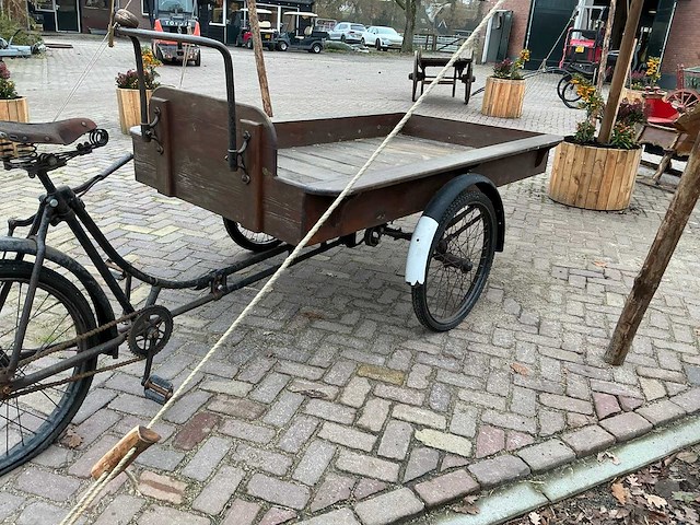 Vintage bakfiets - afbeelding 13 van  17
