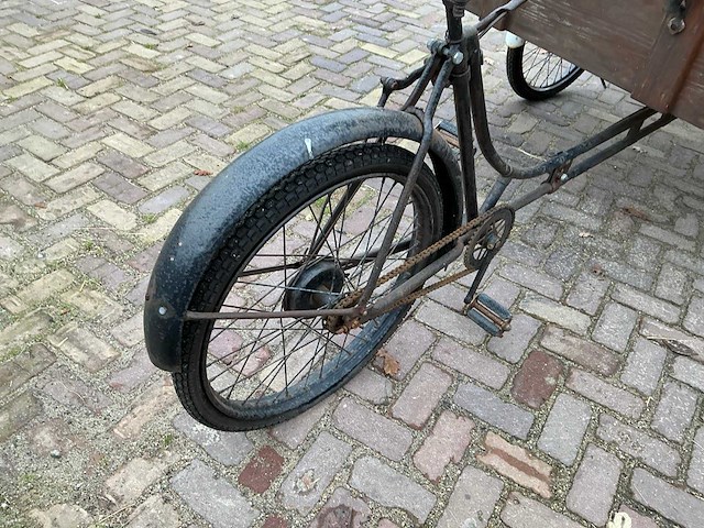 Vintage bakfiets - afbeelding 14 van  17