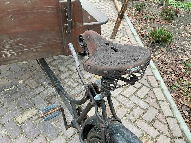 Vintage bakfiets - afbeelding 15 van  17