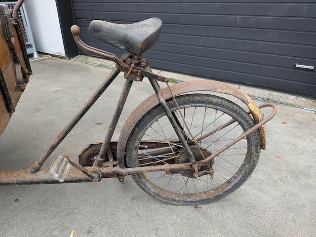 Vintage bakfiets - afbeelding 2 van  13