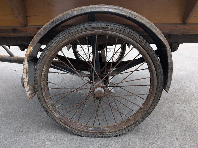 Vintage bakfiets - afbeelding 4 van  13