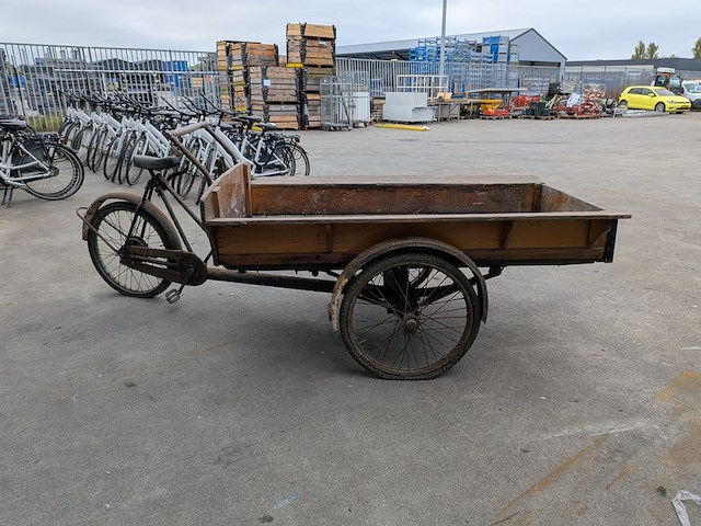 Vintage bakfiets - afbeelding 9 van  13