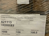 Vintage balken 100x120x1000mm (54x) - afbeelding 7 van  7