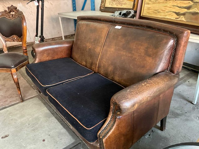 Vintage bankstel - afbeelding 3 van  7