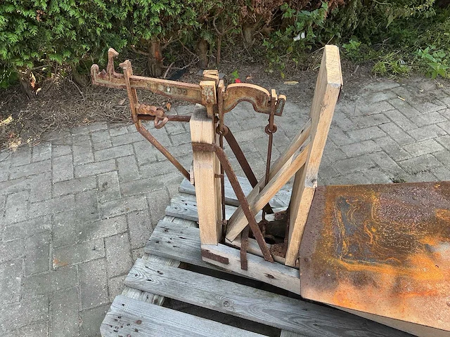 Vintage bascule / hefboomweegschaal - afbeelding 2 van  7