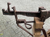 Vintage bascule van eikenhout - 200 kg - afbeelding 5 van  7