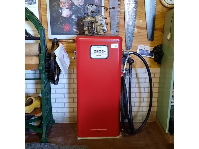 Vintage benzinepomp, tokheim, 93xa - afbeelding 1 van  9