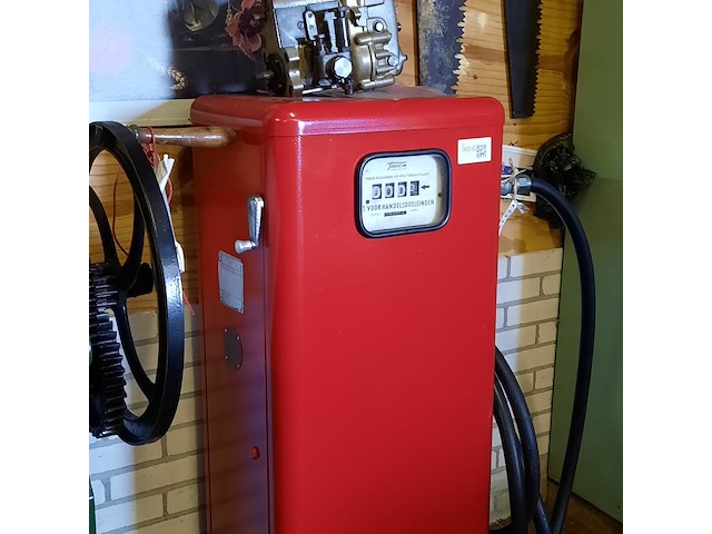 Vintage benzinepomp, tokheim, 93xa - afbeelding 2 van  9