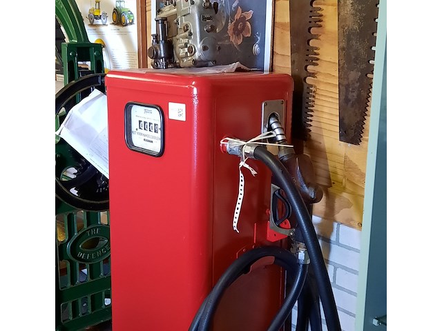Vintage benzinepomp, tokheim, 93xa - afbeelding 4 van  9