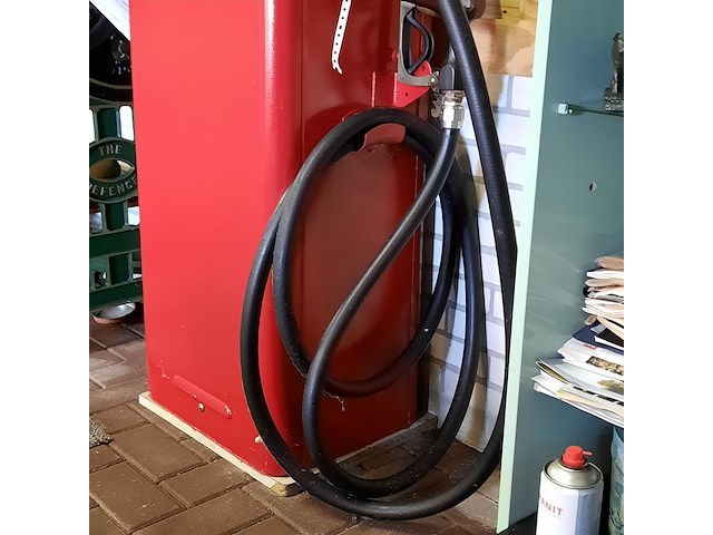 Vintage benzinepomp, tokheim, 93xa - afbeelding 5 van  9
