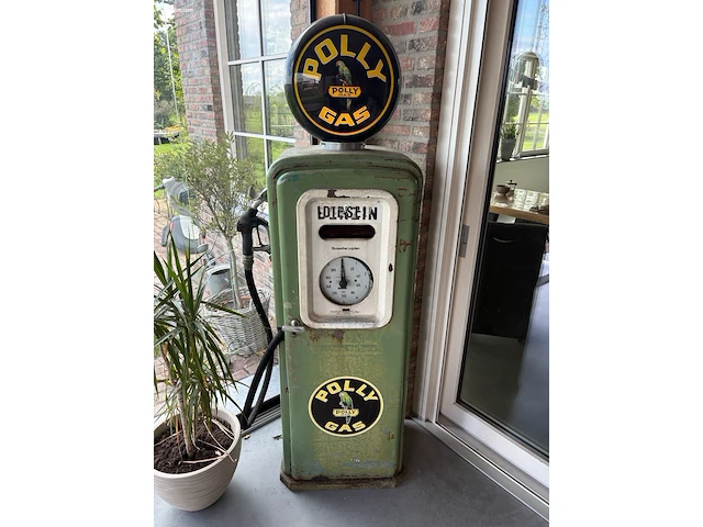 Vintage benzinepomp - afbeelding 2 van  8
