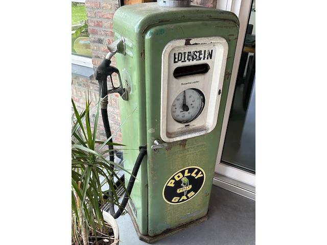 Vintage benzinepomp - afbeelding 3 van  8