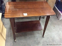 Vintage bijzettafel