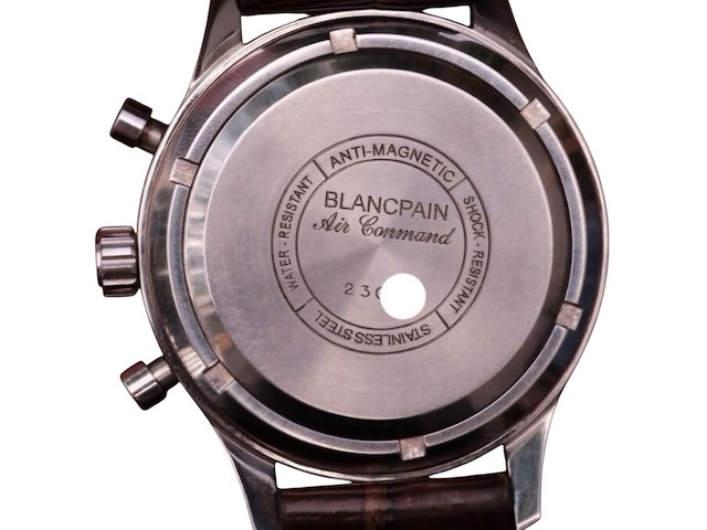Vintage blancpain air command herenhorloge - inclusief doos - afbeelding 2 van  12