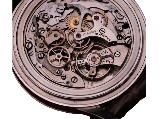 Vintage blancpain air command herenhorloge - inclusief doos - afbeelding 3 van  12