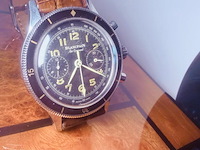 Vintage blancpain air command herenhorloge - inclusief doos - afbeelding 6 van  12