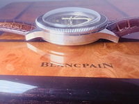 Vintage blancpain air command herenhorloge - inclusief doos - afbeelding 8 van  12