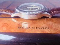 Vintage blancpain air command herenhorloge - inclusief doos - afbeelding 9 van  12