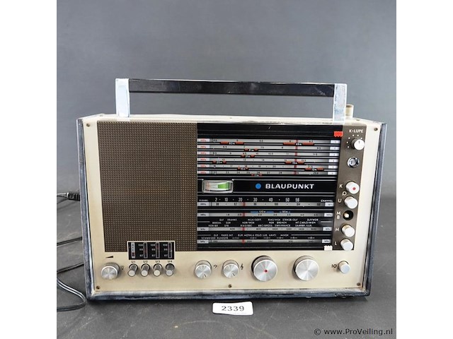 Vintage blaupunkt supernova wereldontvanger uit circa 1968 - afbeelding 1 van  5