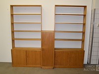 Vintage boekenrek/ lp-kast - afbeelding 2 van  7