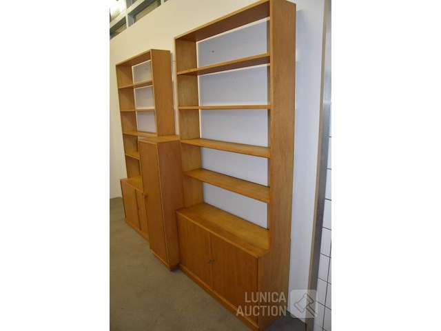 Vintage boekenrek/ lp-kast - afbeelding 6 van  7