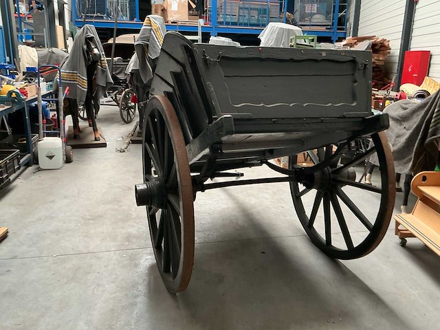 Vintage boerenkar - afbeelding 4 van  7
