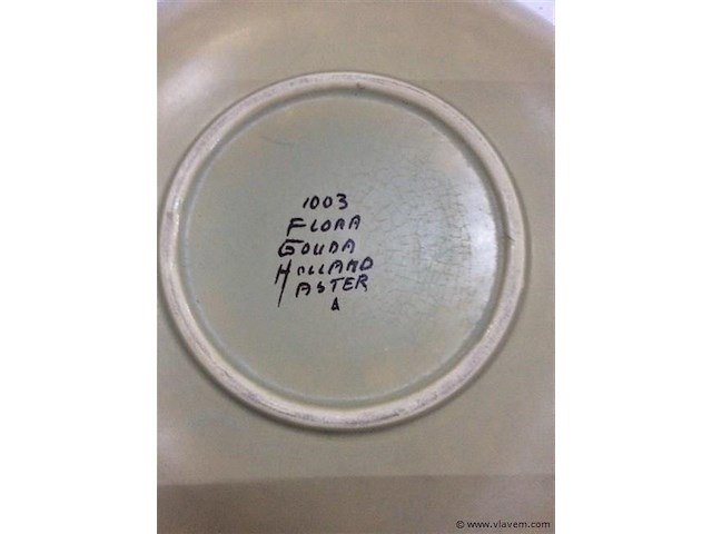 Vintage bord gouda ø:28 - afbeelding 3 van  3