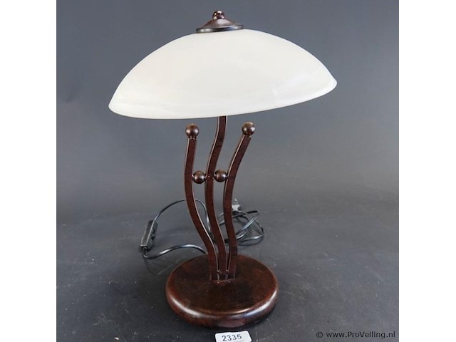 Vintage boxford tafellamp, ontworpen door jan des bouvrie in de jaren 80 - afbeelding 1 van  5