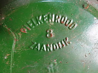 Vintage bp/pielkenrood metalen olie- of petroleumkan - afbeelding 7 van  7