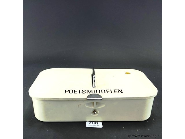 Vintage brabantia poetsmiddelen doos uit de jaren 60 of 70 - afbeelding 2 van  5