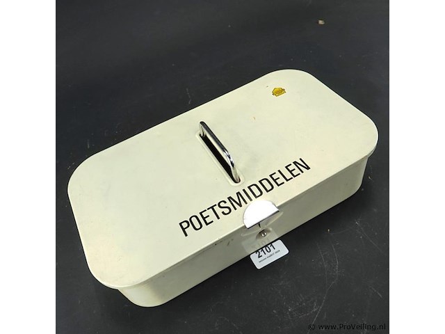 Vintage brabantia poetsmiddelen doos uit de jaren 60 of 70 - afbeelding 3 van  5