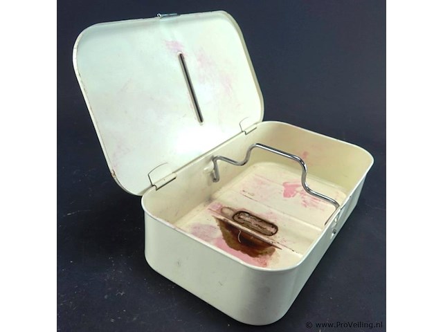 Vintage brabantia poetsmiddelen doos uit de jaren 60 of 70 - afbeelding 4 van  5