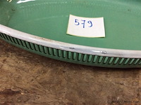 Vintage broodmandje email - afbeelding 2 van  2