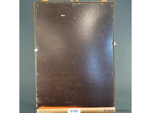 Vintage camel sigarettenreclamespiegel met houten frame - afbeelding 5 van  5
