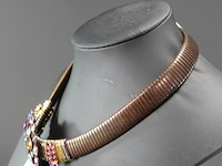 Vintage choker collier - afbeelding 3 van  5