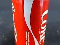 Vintage coca-cola blikals een spaarpot of blikje in retro-stijl - afbeelding 2 van  5