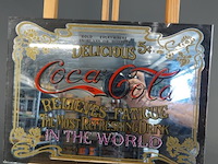 Vintage coca-cola reclamespiegel - afbeelding 2 van  5