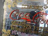 Vintage coca-cola reclamespiegel - afbeelding 4 van  5