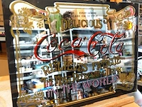 Vintage coca-cola reclamespiegel