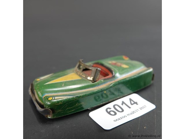 Vintage cragstan king jet blikken speelgoedauto uit de jaren 50, gemaakt in japan. - afbeelding 1 van  7