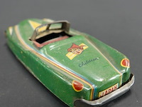 Vintage cragstan king jet blikken speelgoedauto uit de jaren 50, gemaakt in japan. - afbeelding 3 van  7